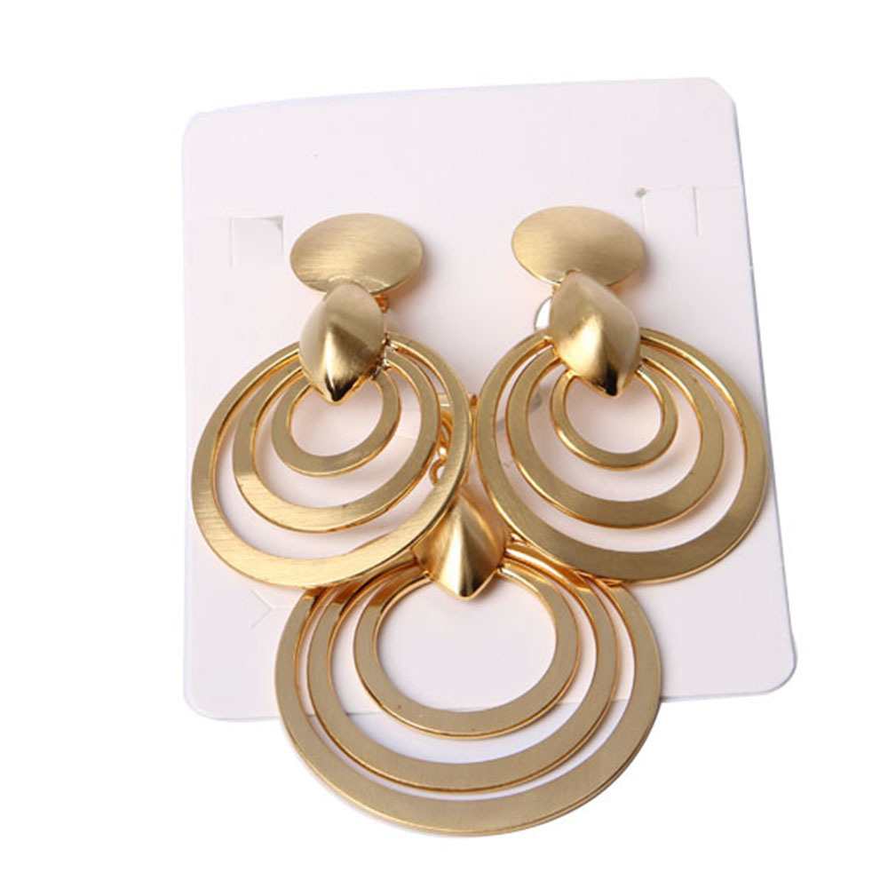 Hot Sale Fashion Gold Flower Shape Jewelry Set with Peal