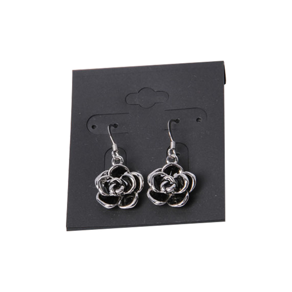 Gold Fashion Jewelry Earring with Circle Round Charm