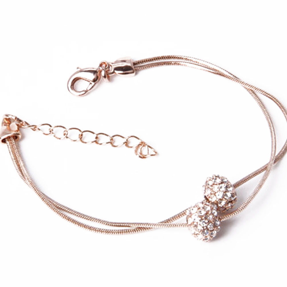Adjustable Fashion Jewelry Charm Alloy Bracelet