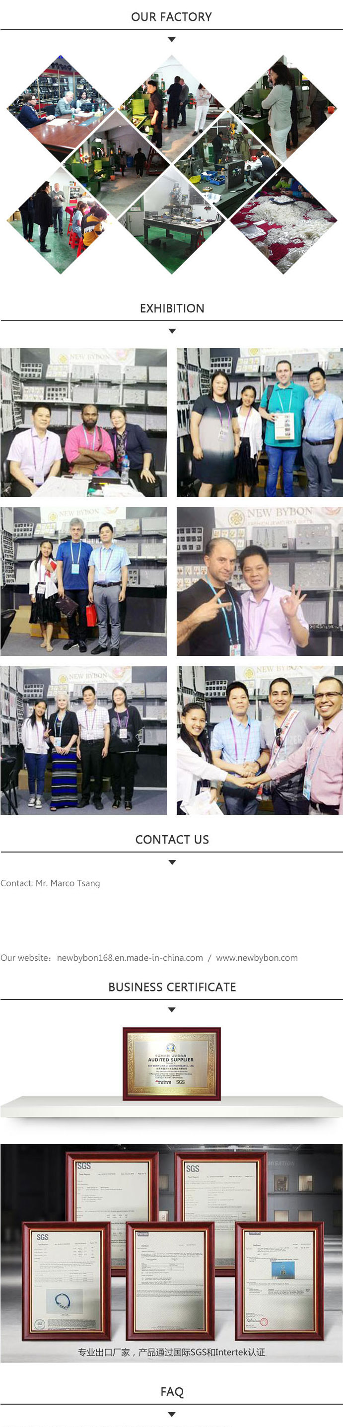 Advanced Design Alloy Fashion Accessory Factory