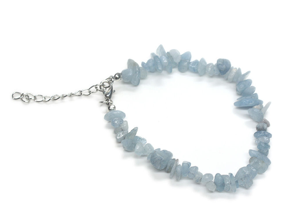 New Blue Crystal Bracelet Fresh Girl Style Love Pendant Jewelry Spot Fashion Personality Luxury Dinner