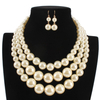 Long Life Fashion Bead Necklace Jewelry Set