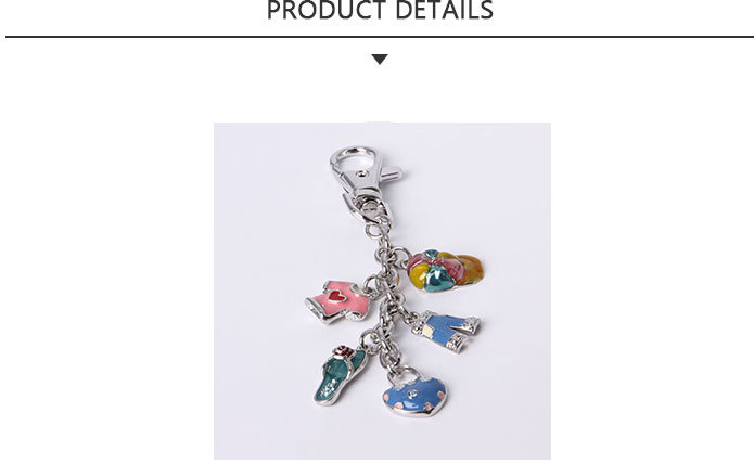 Exquisite Mobile Keychain with Clothes Pattern
