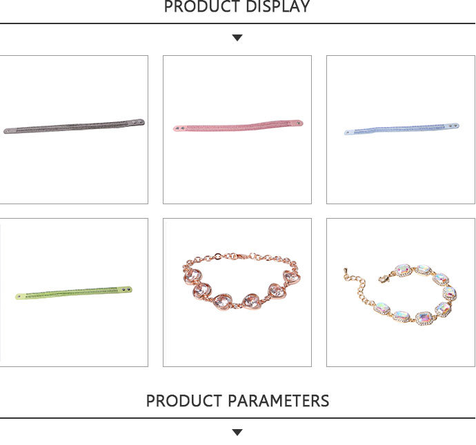 Sample Available Fashion Jewelry Gold Bracelet with Drill