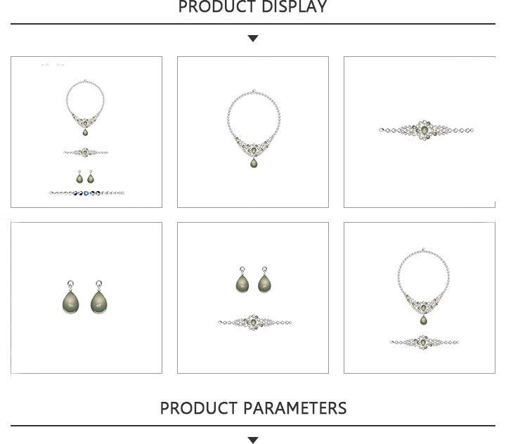 One-of-a-Kind Silver Jewelry Set with Gemstones