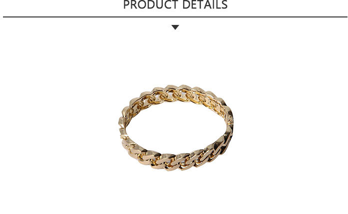 Wholesale Fashion Gold Bracelet Jewelry Woven Pattern