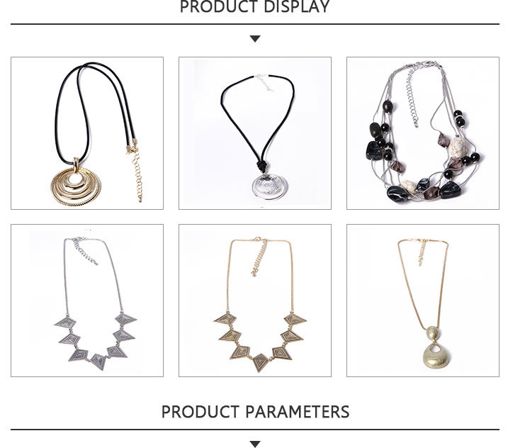 Vintage Fashion Jewelry Silver Pendant Necklace