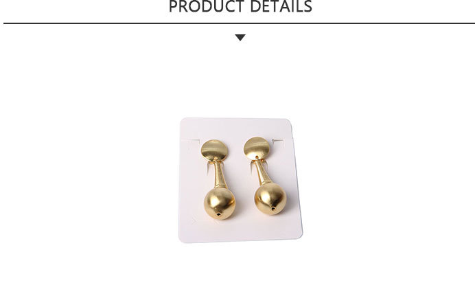 Fancy Fashion Jewelry Gold Pendant Earring