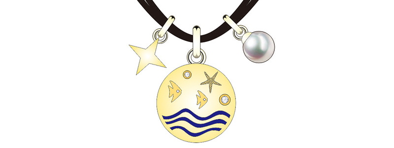 Factory Direct Golden Spherical Tropical Style Jewelry Set