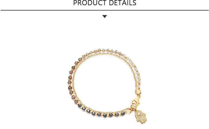 Newest Design Fashion Jewelry Gold Bead Bracelet