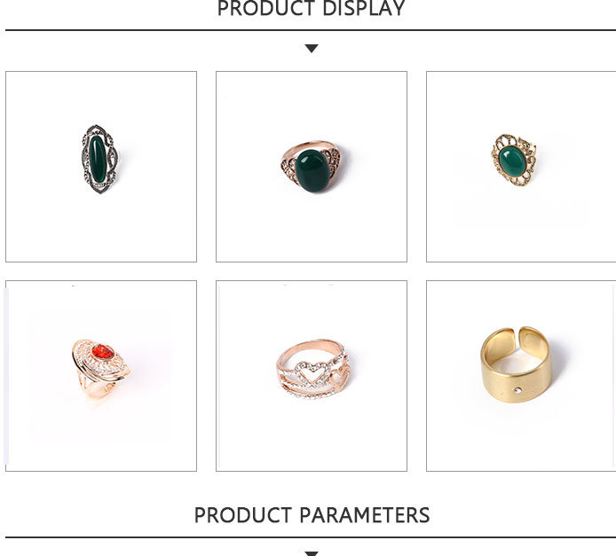 Wholesale Factory Fashion Jewelry Ring Jewelry Set