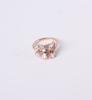 Rose Flower Fashion Jewelry Ring in Good Quality Polishing and Plating