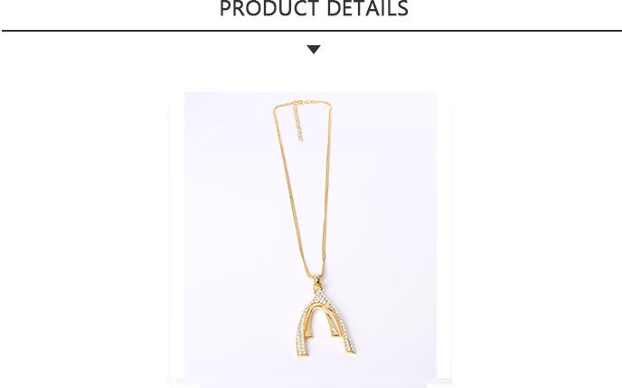 Good Quality Fashion Jewelry Gold Pendant Necklace