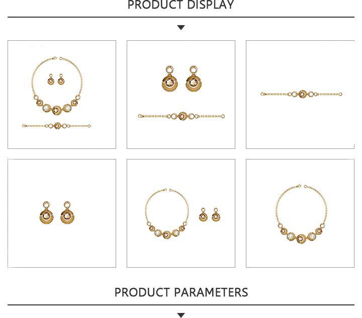 Delicate Gold Jewelry Set with Multiple Gemstones