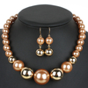 Long Life Fashion Bead Necklace Jewelry Set