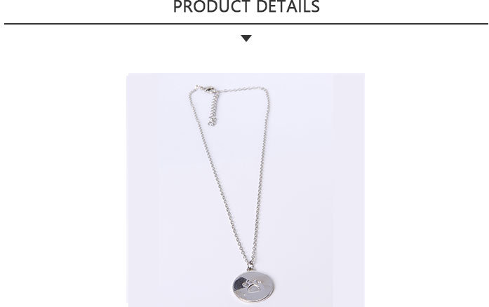 Durable Fashion Jewelry Alloy Dog Claw Pendant Necklace