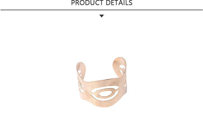 Jewelry Gold Bracelet Hollow-Carved Design