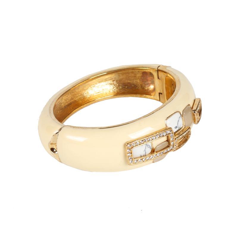 Silver Bangle with Irregular Arrangement of Squares and Patterns