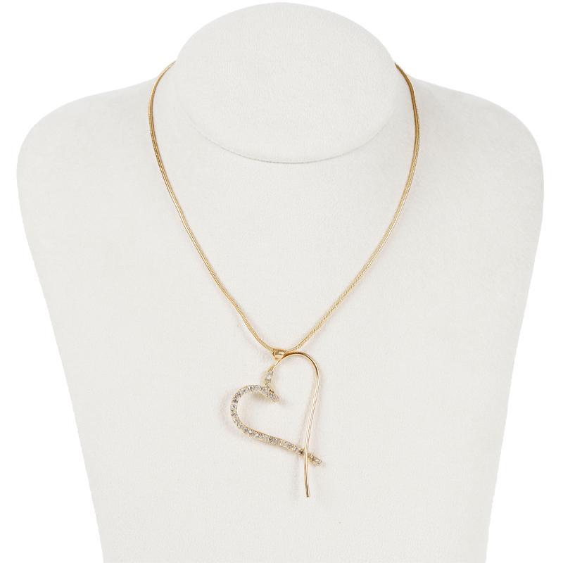 Simplicity Gold Chain Design Pearl Necklace