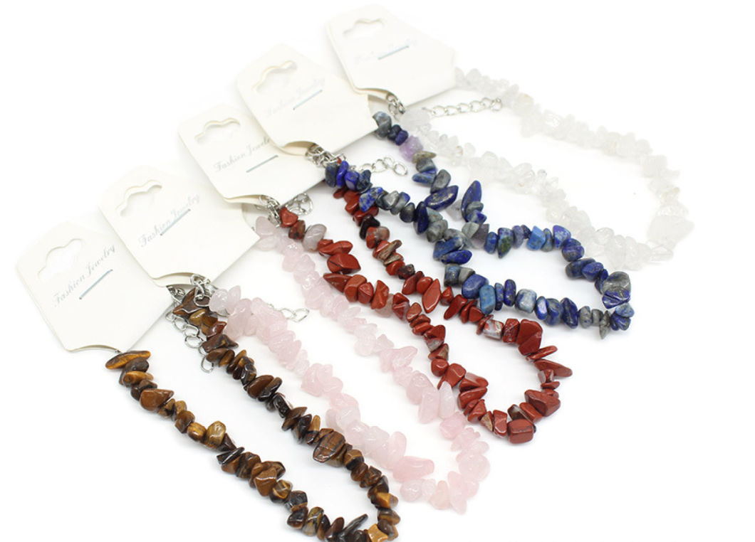 Natural Crystal Stone Bracelet Bracelet Circumference Is Adjustable