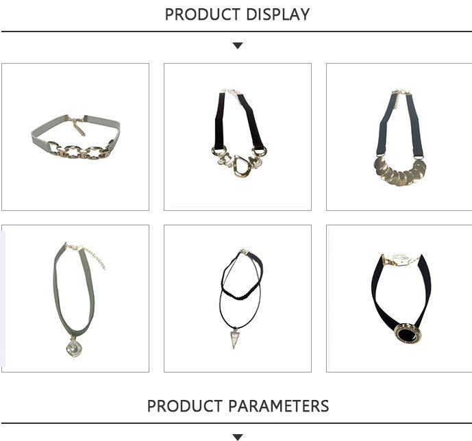 Fashion Personalised Metal Choker for Grils