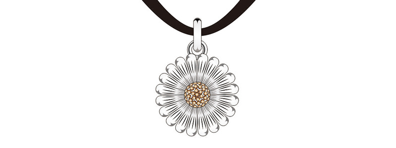 Factory Produce Pure Chrysanthemum Jewelry Set