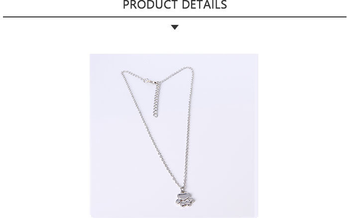 New Product Fashion Jewellery Dog Ankle Alloy Pendant Necklace