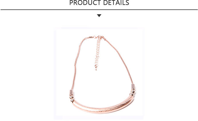 New Design Fashion Costume Jewelry Gold Necklace