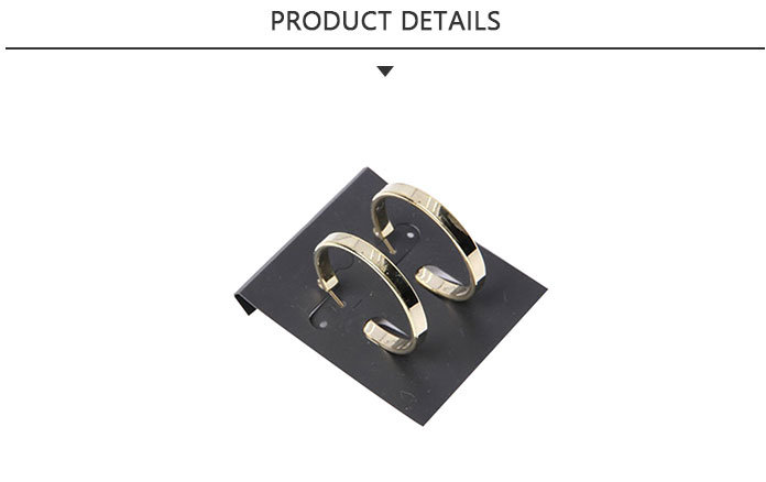 Wholesale Fashion Jewelry Gold Lettering Earring