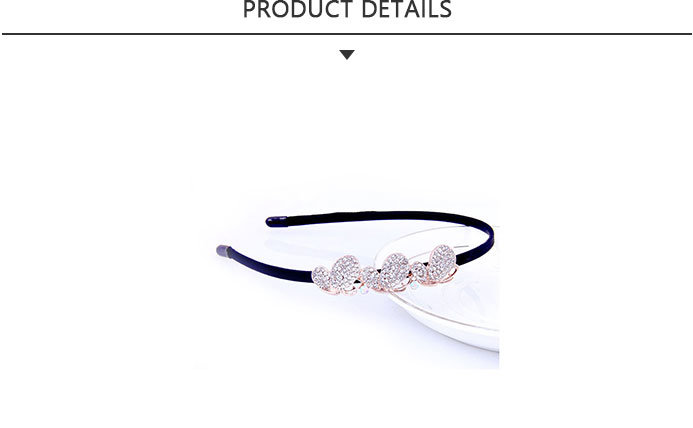 Fashion Headband with Butterfly with Rhinestones