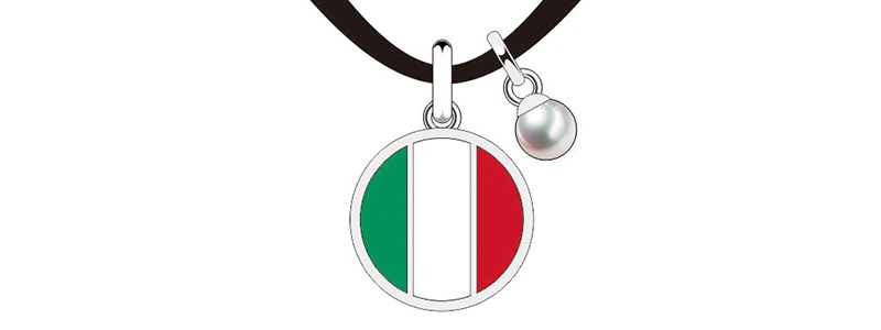 Round Three-Color Stitching Contrast Jewelry Set