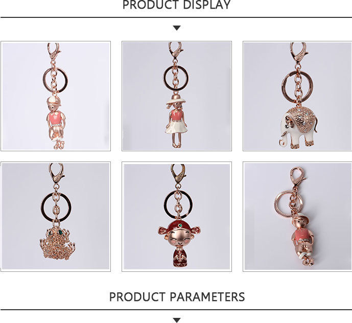 Fashion Keychain Wedding Doll Shape