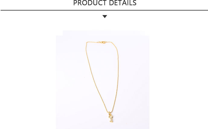 High Quality Competitive Fashion Jewelry Gold Pendant Necklace