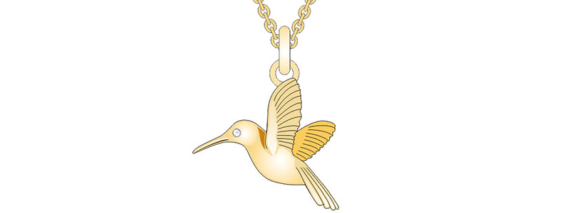Cost-Effective Golden Bird Shape Jewelry Set for Women