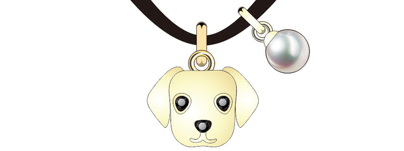 New Cute Gold Mini Gog Jewelry Set