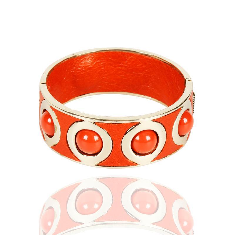 Five Colors Circle Pattern Fashion Bangle