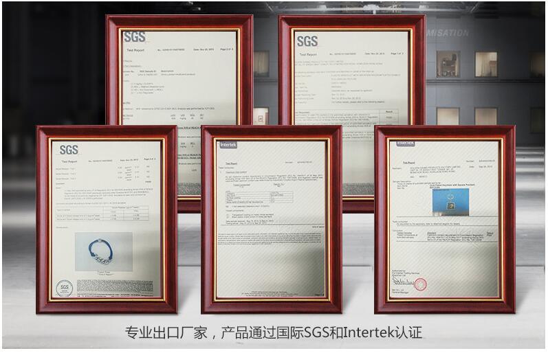 Fashion Necklace with Cross Pendant with Rhinestones