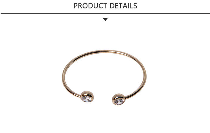 Contracted Fashion Jewelry Stainless Steel Bracelet Glod