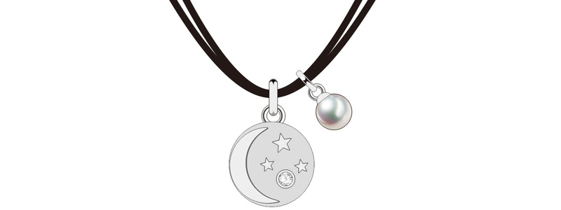 New Stylish Crystal Stars and Moon Shapes Jewelry Set