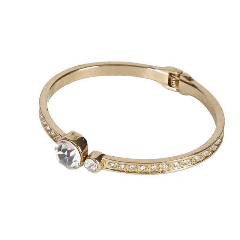 Luxury Stylish Diamond Gold Bangle