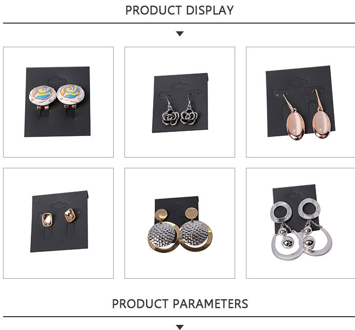 Gold Fashion Jewelry Earring with Circle Round Charm