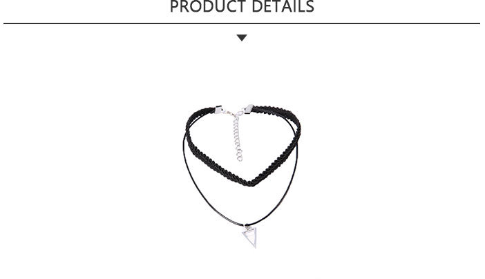 Good Quality Fashion Jewelry Choker Fabric Necklace
